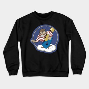 869th Bomb Squadron, 497th Bomb Group wo Txt X 300 Crewneck Sweatshirt